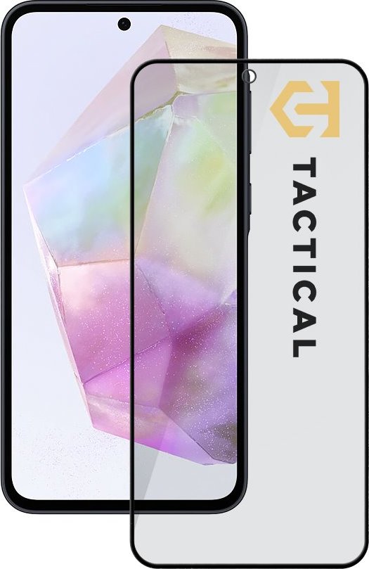 Tactical Glass Shield Privacy Stealth 5D sklo pro Samsung Galaxy A35 5G Black
