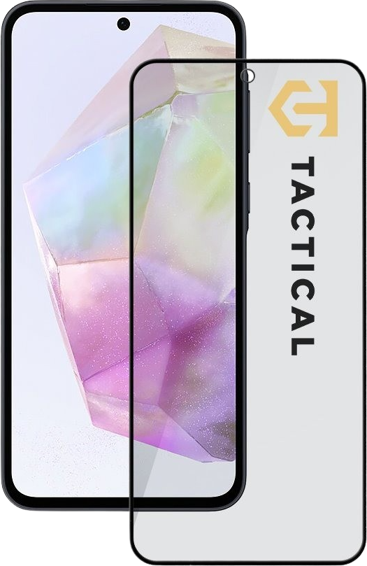 Tactical Glass Shield Privacy Stealth 5D sklo pro Samsung Galaxy A35 5G Black