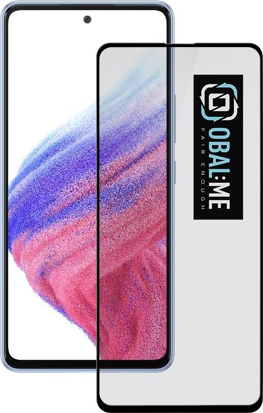 OBAL:ME 5D Tvrzené Sklo pro Samsung Galaxy A52/A52 5G/A52s 5G/A53 5G Black