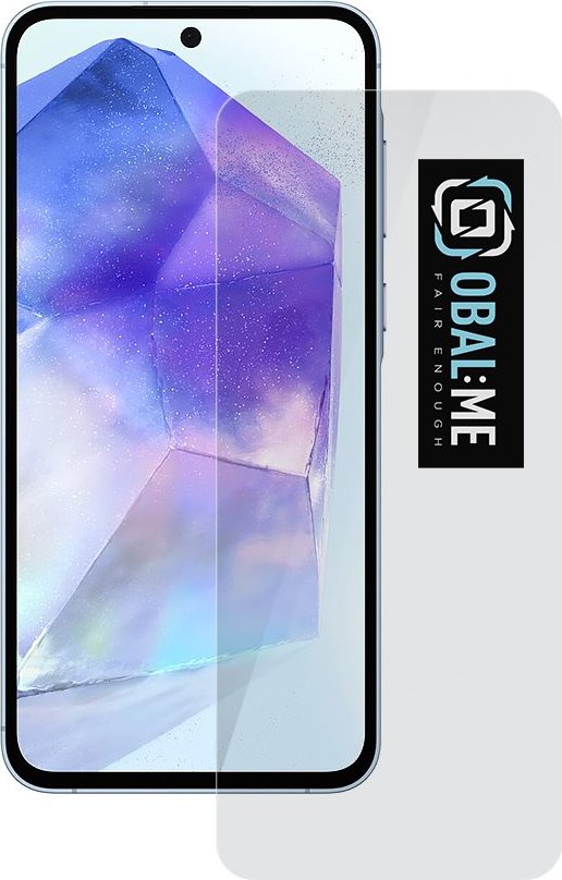 OBAL:ME 2.5D Tvrzené Sklo pro Samsung Galaxy A55 5G Clear