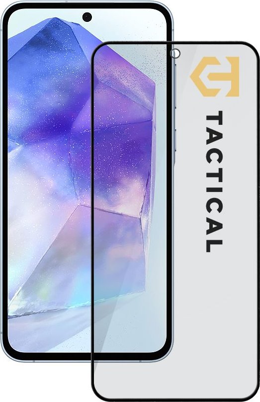 Tactical Glass Shield Privacy Stealth 5D sklo pro Samsung Galaxy A55 5G Black