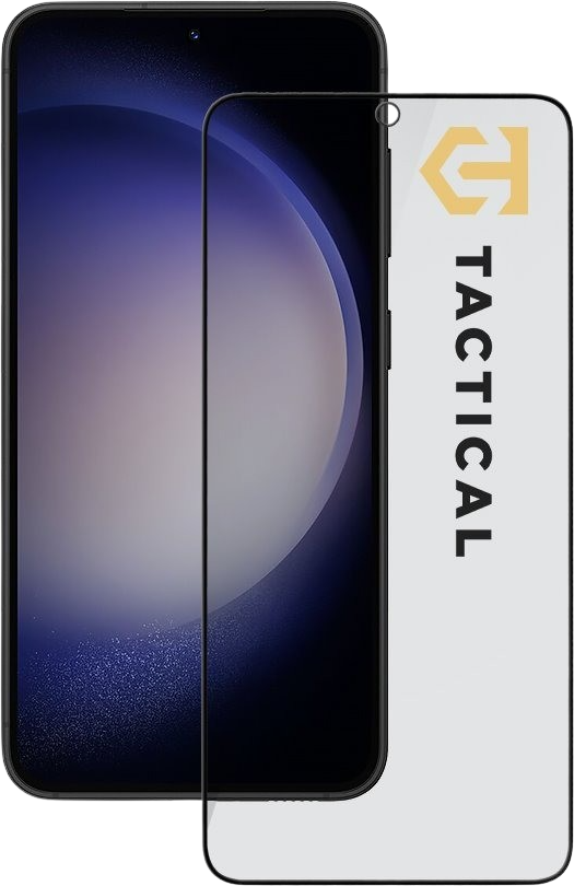 Tactical Glass Shield Privacy Stealth 5D sklo pro Samsung Galaxy S23 Black
