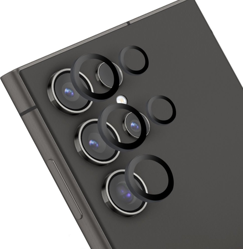 OBAL:ME Ochrana Čoček pro Samsung Galaxy S24 Ultra Titanium Black