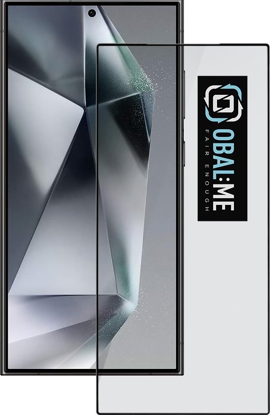 OBAL:ME 5D Tvrzené Sklo pro Samsung Galaxy S24 Ultra Black