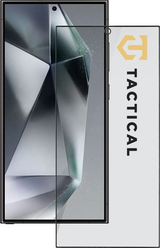 Tactical Glass Shield Privacy Stealth 5D sklo pro Samsung Galaxy S24 Ultra Black