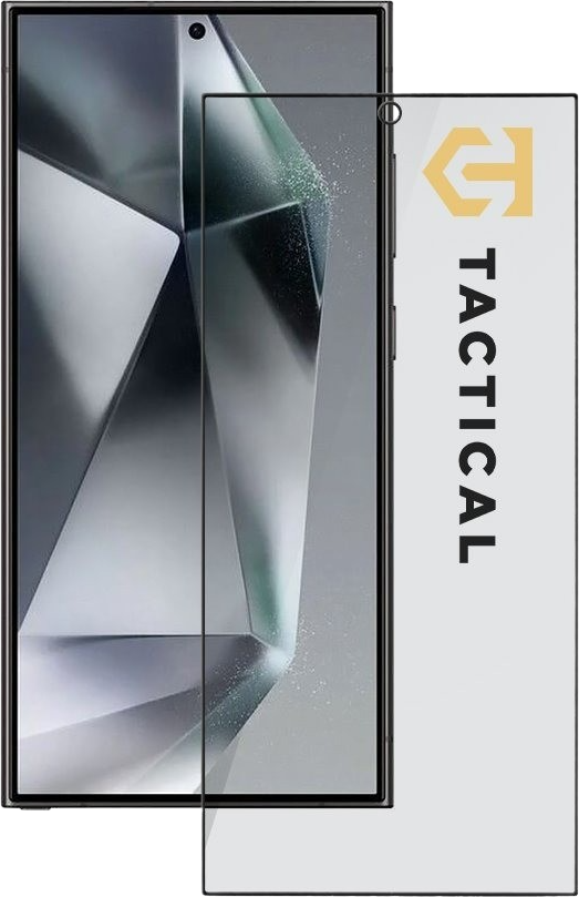Tactical Glass Shield Privacy Stealth 5D sklo pro Samsung Galaxy S24 Ultra Black