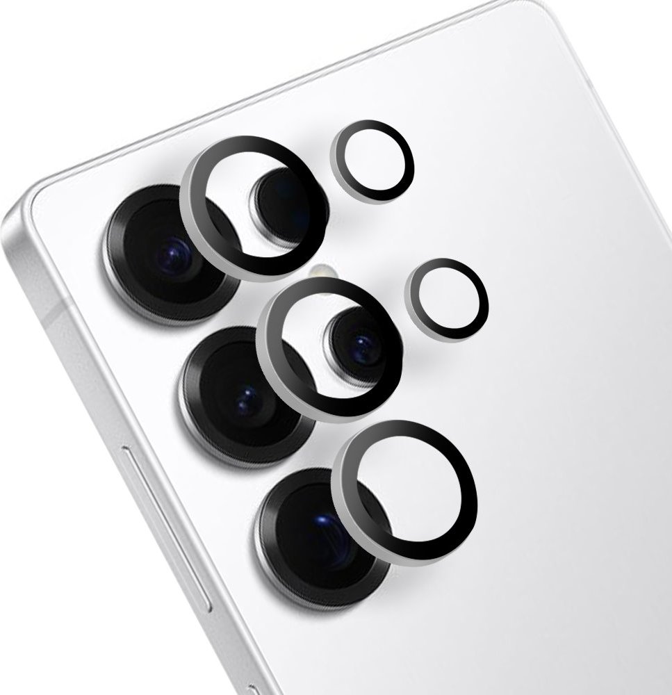 OBAL:ME Ochrana Čoček pro Samsung Galaxy S25 Ultra Titanium Whitesilver