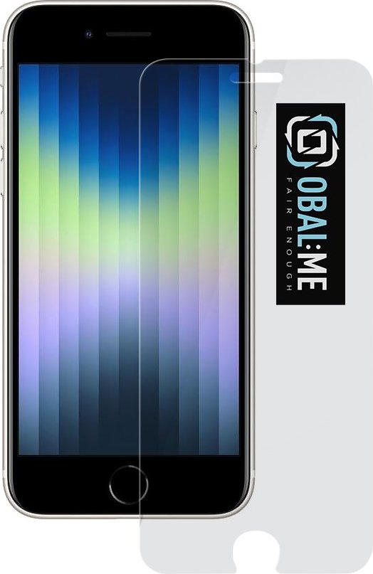 OBAL:ME 2.5D Tvrzené Sklo pro Apple iPhone 7/8/SE2020/SE2022 Clear