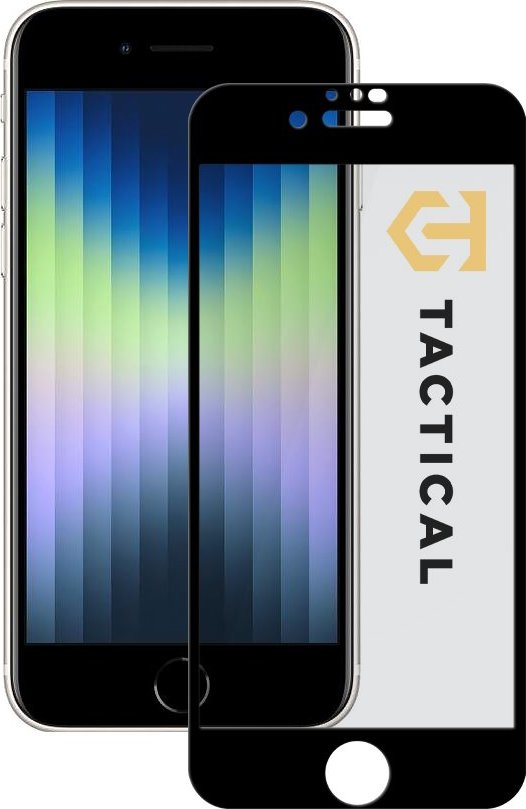 Tactical Glass Shield Privacy Stealth 5D sklo pro Apple iPhone 7/8/SE 2020/SE 2022 Black