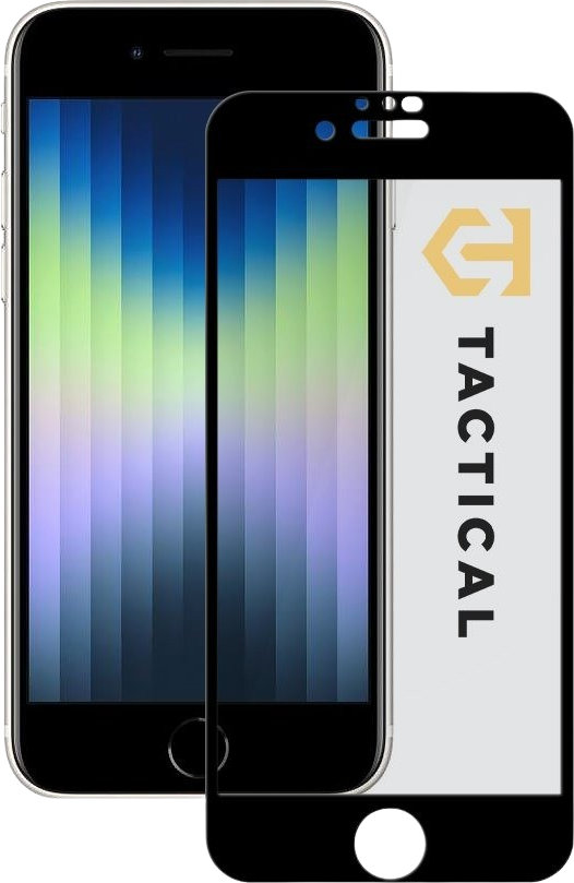 Tactical Glass Shield Privacy Stealth 5D sklo pro Apple iPhone 7/8/SE 2020/SE 2022 Black