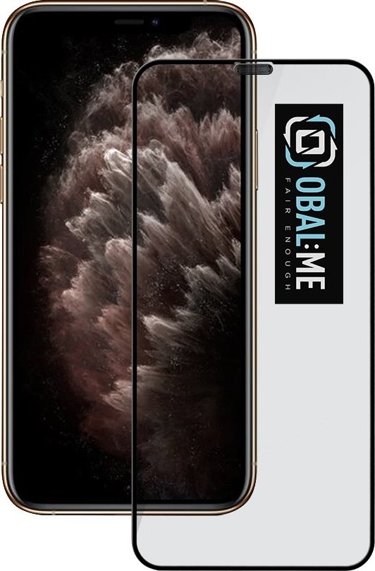 OBAL:ME 5D Tvrzené Sklo pro Apple iPhone 11 Pro/ XS/X Black