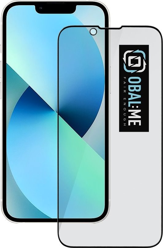 OBAL:ME Privacy 5D Tvrzené Sklo pro Apple iPhone 13 Mini Black