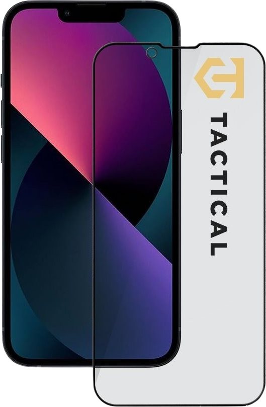Tactical Glass Shield Privacy Stealth 5D sklo pro Apple iPhone 13 mini Black