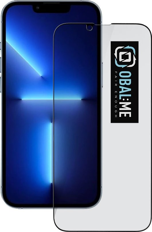 OBAL:ME Privacy 5D Tvrzené Sklo pro Apple iPhone 13 Pro Max/14 Plus Black