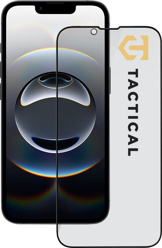 Tactical Glass Shield Privacy Stealth 5D sklo pro Apple iPhone 13/13 Pro/14/16e Black