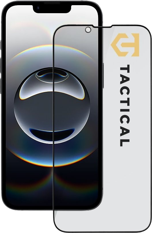 Tactical Glass Shield Privacy Stealth 5D sklo pro Apple iPhone 13/13 Pro/14/16e Black