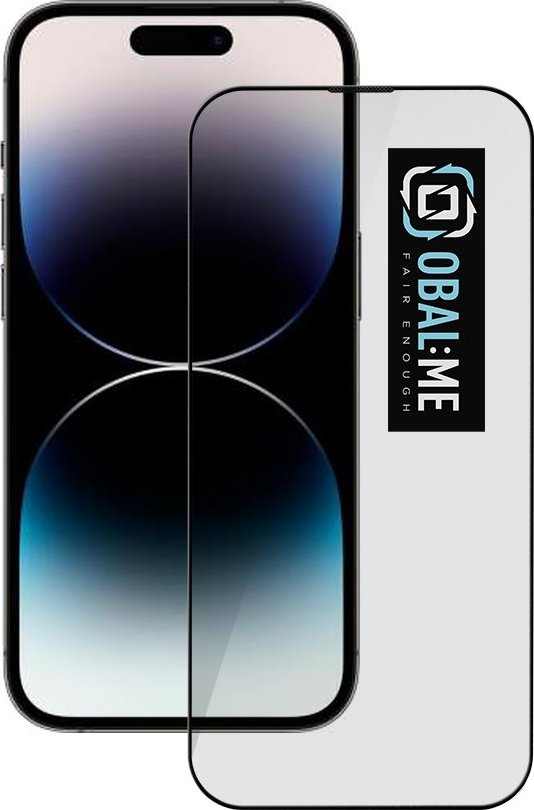OBAL:ME 5D Tvrzené Sklo pro Apple iPhone 14 Pro Black