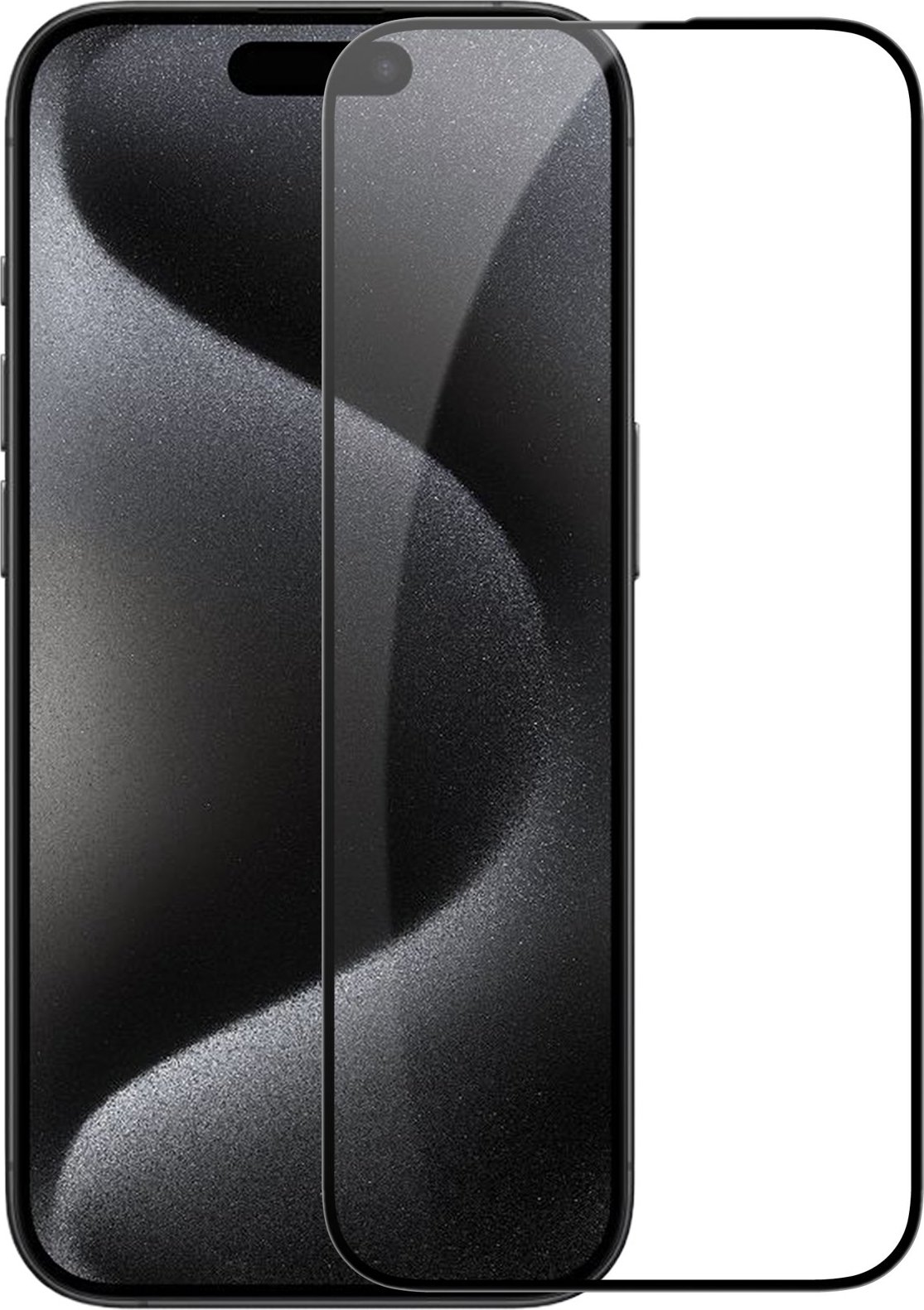 Nillkin Tvrzené Sklo 2.5D CP+ PRO Black pro Apple iPhone 15 Pro