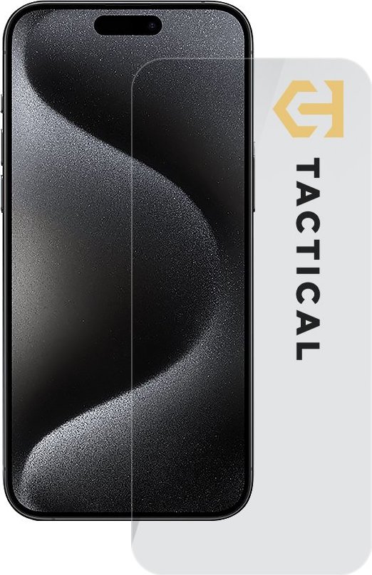 Tactical Glass Shield 2.5D sklo pro Apple iPhone 15 Pro Max Clear