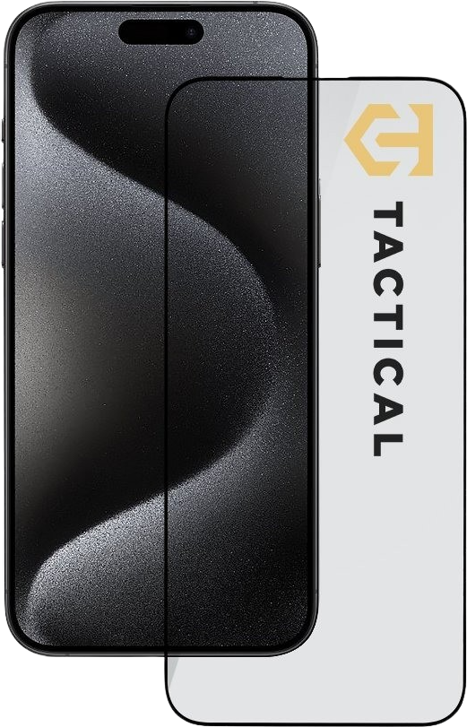 Tactical Glass Shield 5D sklo pro Apple iPhone 15 Pro Max Black