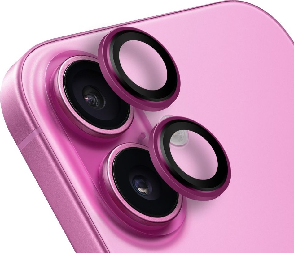 OBAL:ME Ochrana Čoček pro Apple iPhone 16/16 Plus Pink