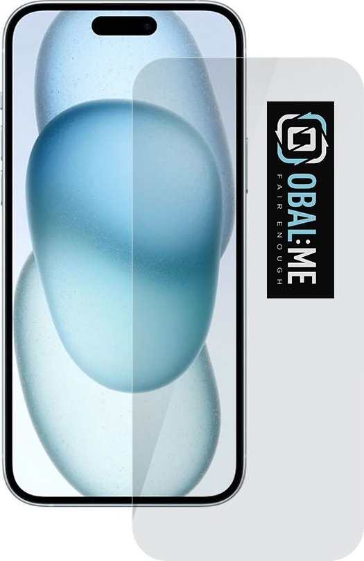 OBAL:ME 2.5D Tvrzené Sklo pro Apple iPhone 15 Plus/16 Plus Clear