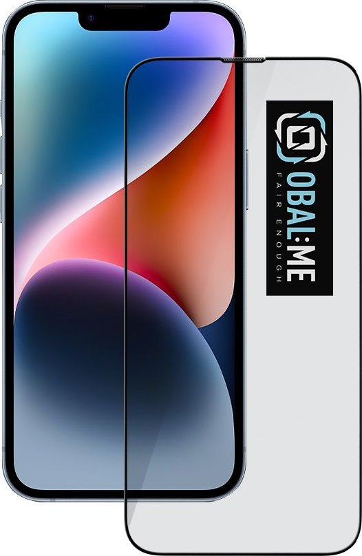 OBAL:ME 5D Tvrzené Sklo pro Apple iPhone 13/13 Pro/14/16e Black