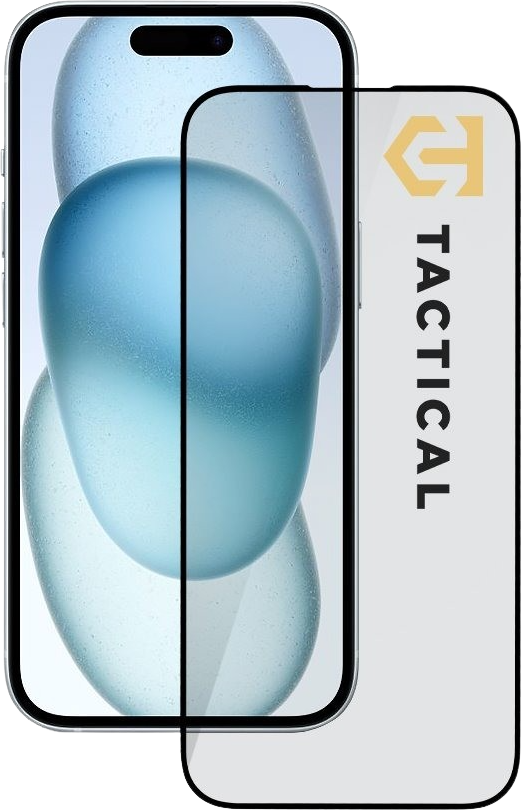 Tactical Glass Shield 5D sklo pro Apple iPhone 15/16 Black