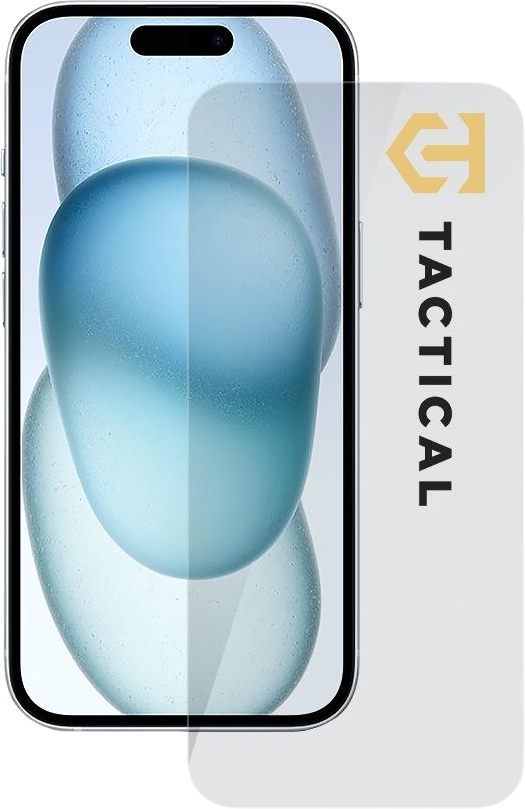 Tactical Glass Shield 2.5D sklo pro Apple iPhone 15/16 Clear