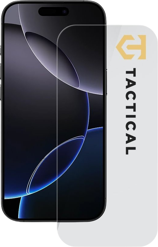 Tactical Glass Shield 2.5D sklo pro Apple iPhone 16 Pro/17 Clear