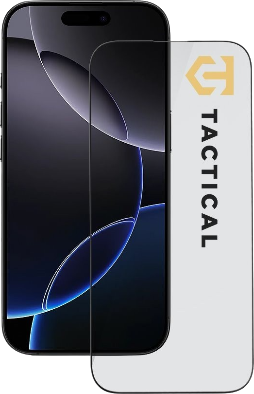 Tactical Glass Shield 5D sklo pro Apple iPhone 16 Pro/17 Black