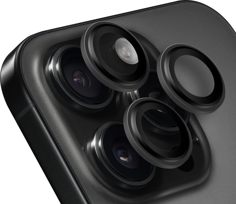OBAL:ME Ochrana Čoček pro Apple iPhone 16 Pro/16 Pro Max Black Titanium