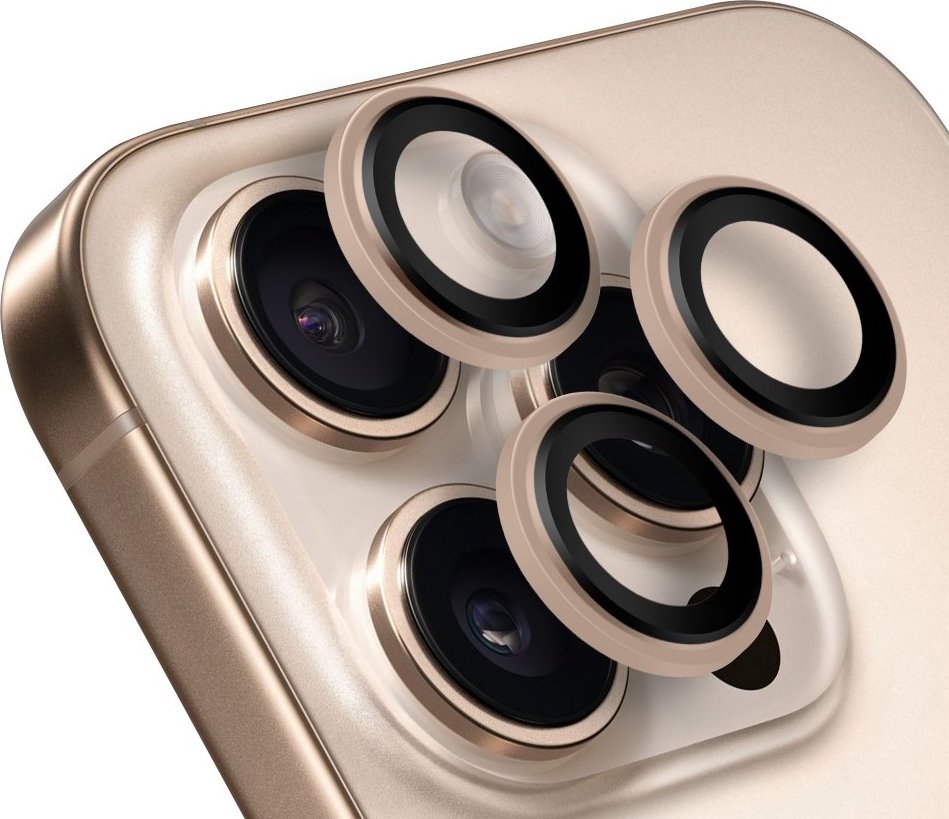 OBAL:ME Ochrana Čoček pro Apple iPhone 16 Pro/16 Pro Max Desert Titanium