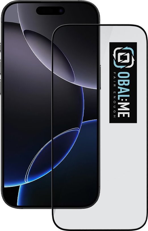 OBAL:ME 5D Tvrzené Sklo pro Apple iPhone 17/17 Pro Black
