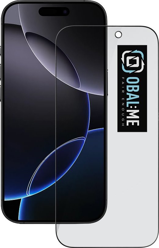 OBAL:ME Privacy 5D Tvrzené Sklo pro Apple iPhone 17/17 Pro Black