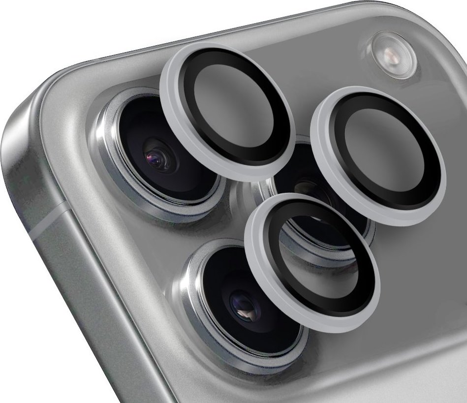 OBAL:ME Ochrana Čoček pro Apple iPhone 17 Pro/17 Pro Max Silver