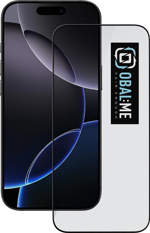 OBAL:ME 5D Tvrzené Sklo pro Apple iPhone 17 Pro Max Black