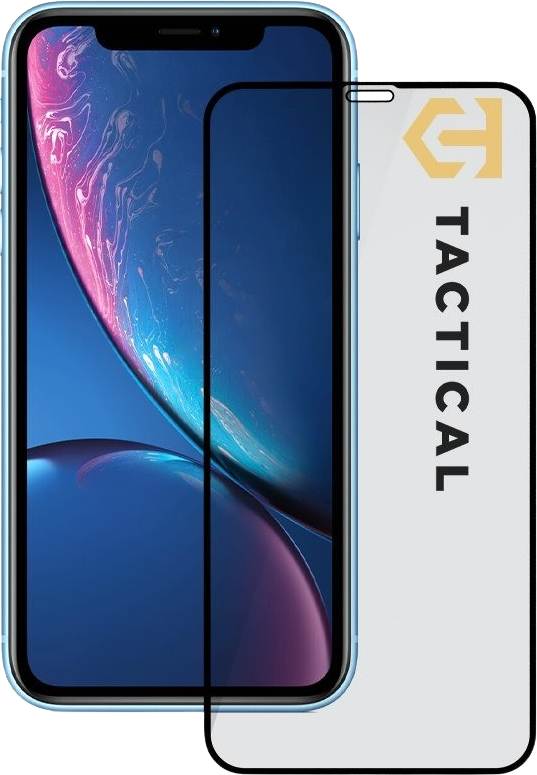 Levně Tactical Glass Shield 5D sklo pro Apple iPhone 11 /XR Black