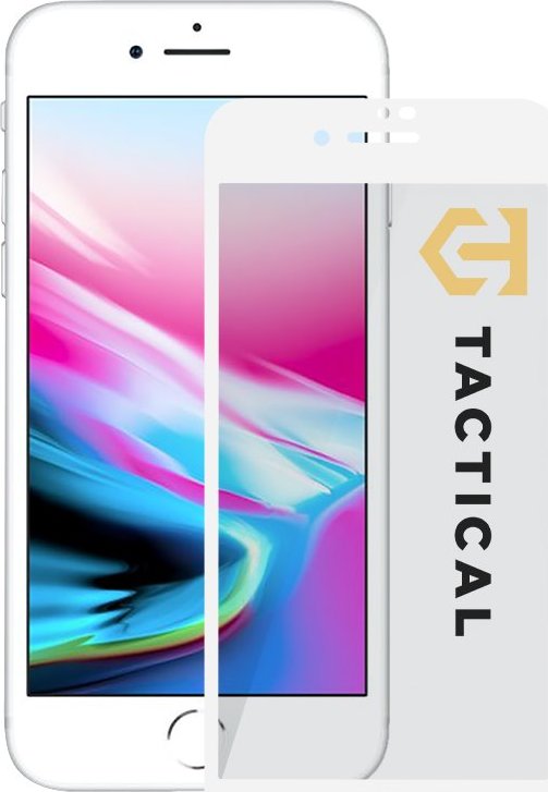 Tactical Glass Shield 5D sklo pro Apple iPhone 7/8/SE2020/SE2022 White