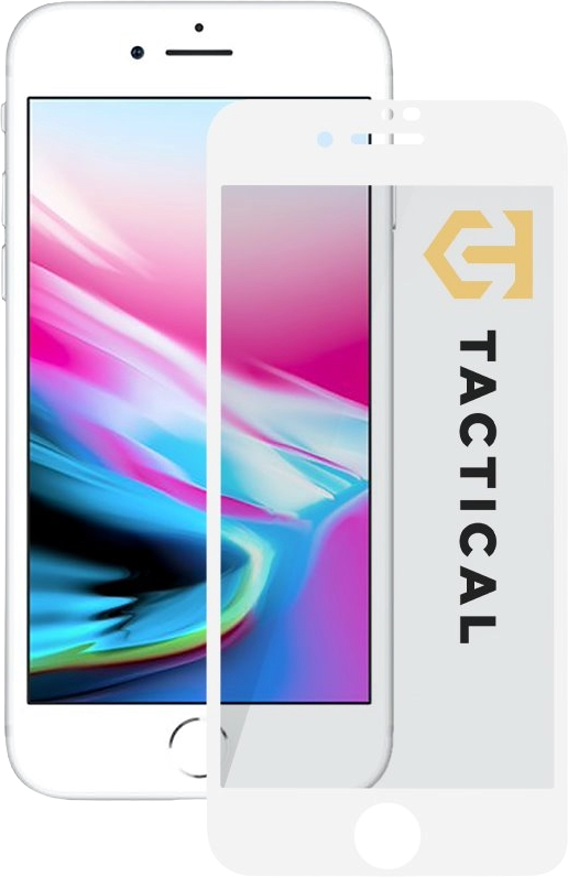 Tactical Glass Shield 5D sklo pro Apple iPhone 7/8/SE2020/SE2022 White