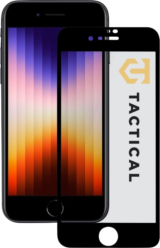 Tactical Glass Shield 5D sklo pro Apple iPhone 7/8/SE2020/SE2022 Black