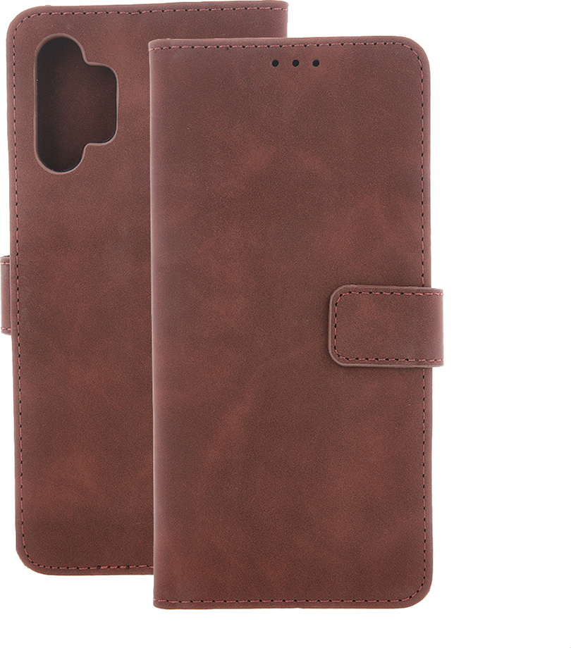 Smart Velvet kryt pro Samsung Galaxy A17 4G / A17 5G hnědý