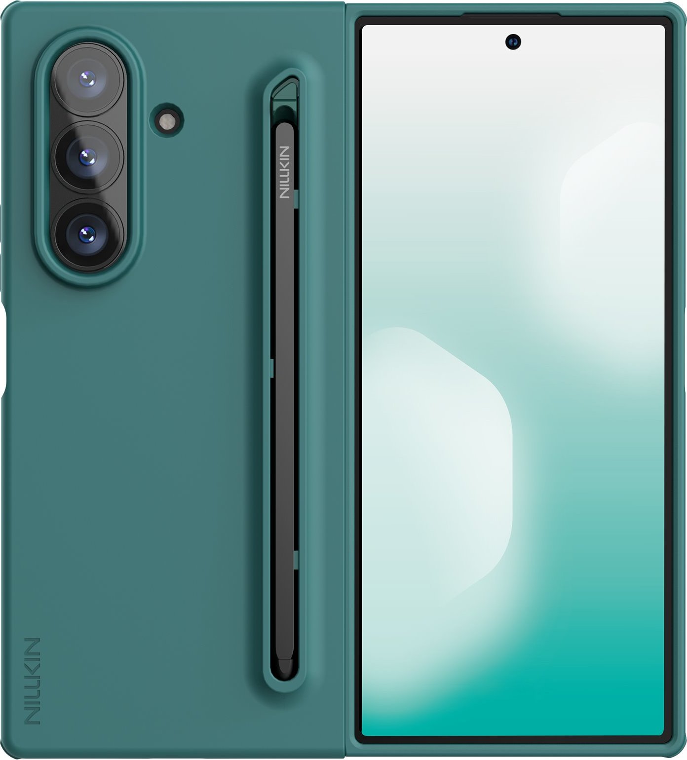 Nillkin Flex Pure Fold Pen Slot Kryt pro Samsung Galaxy Z Fold 7 Light Green