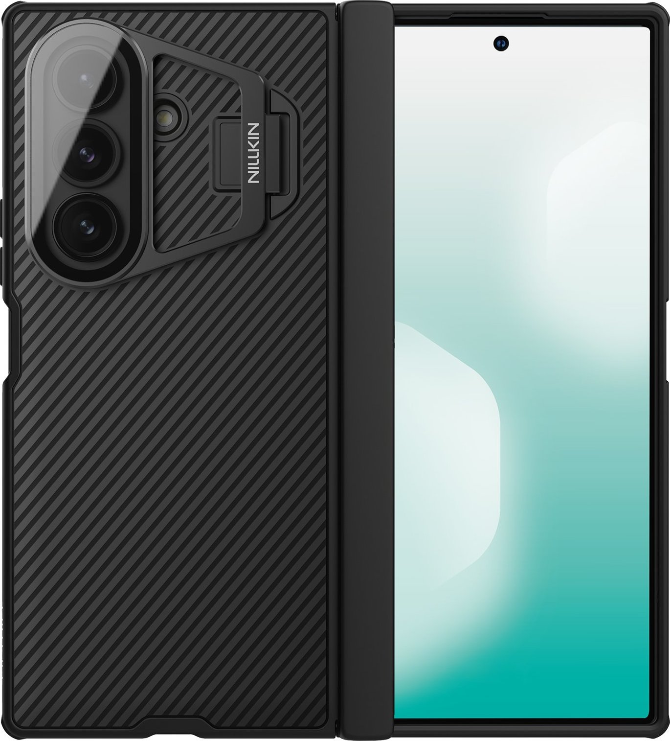 Nillkin CamShield Prop Magnetic (Transparent Lens) Zadní Kryt pro Samsung Galaxy Z Fold 7 Black