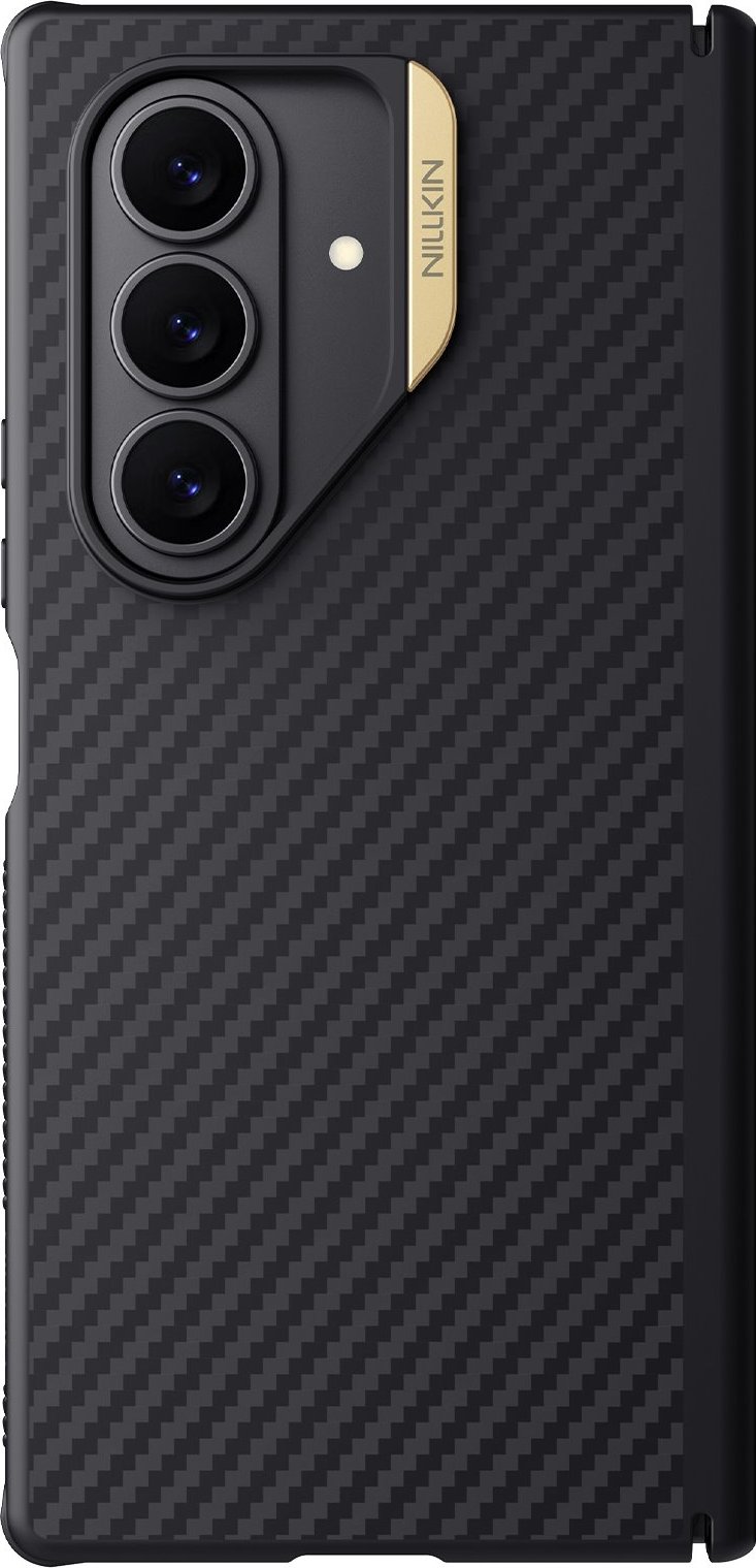 Nillkin Synthetic Fiber PRO Magnetic Zadní Kryt pro Samsung Galaxy Z Fold 7 Golden