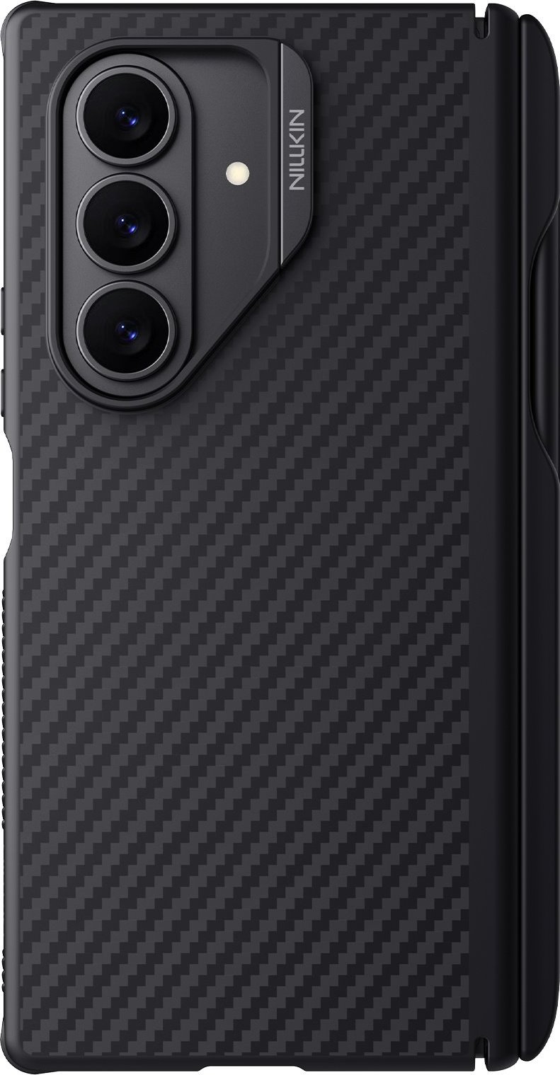 Nillkin Synthetic Fiber PRO Magnetic Pen Slot Zadní Kryt pro Samsung Galaxy Z Fold 7 Black