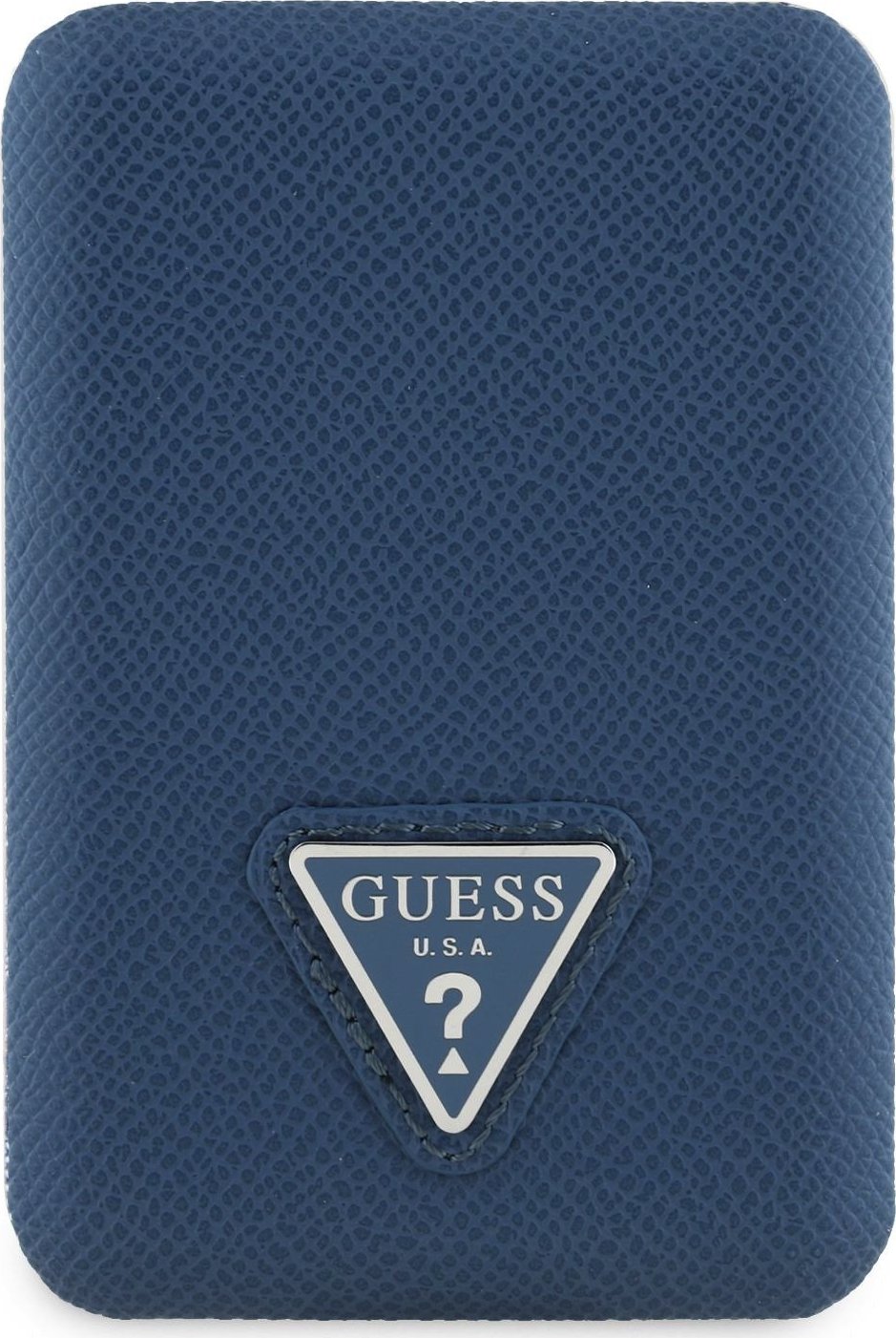 Guess PU Grained Triangle Logo MagSafe Powerbanka 5000mAh Blue