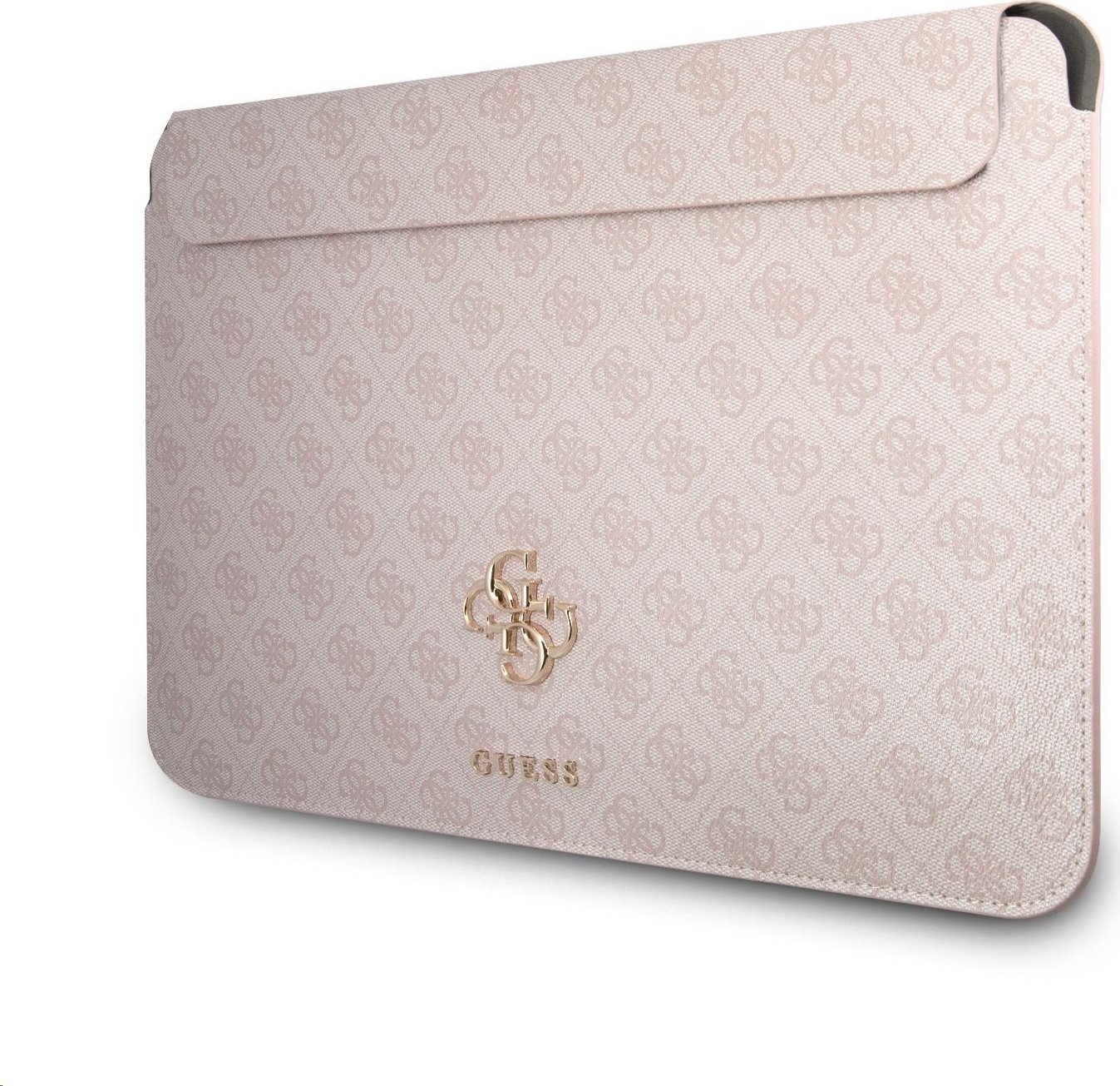 Guess PU 4G Metal Logo Computer Sleeve 13" Pink