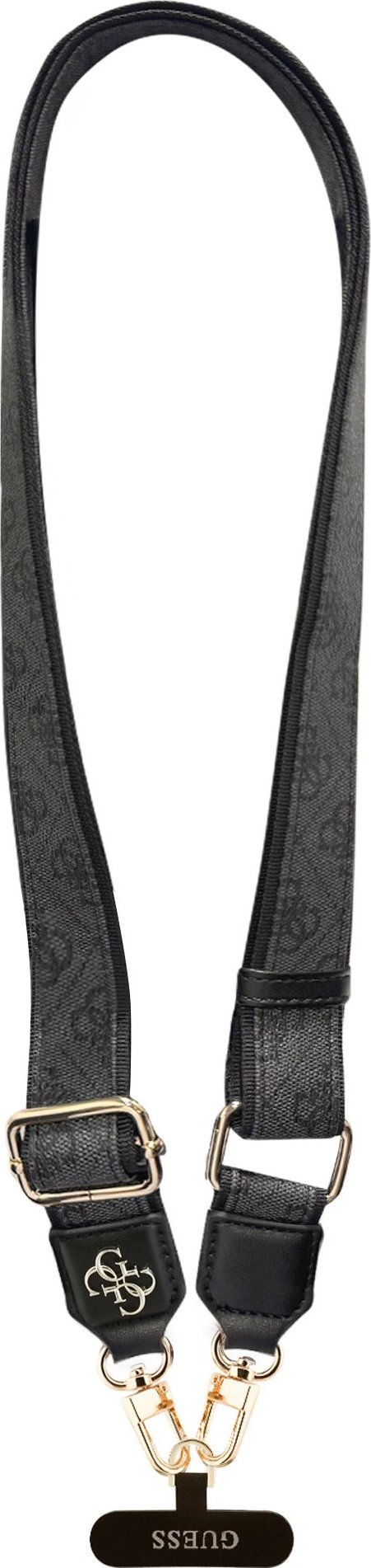 Guess Crossbody Popruh PU 4G Metal Logo Black