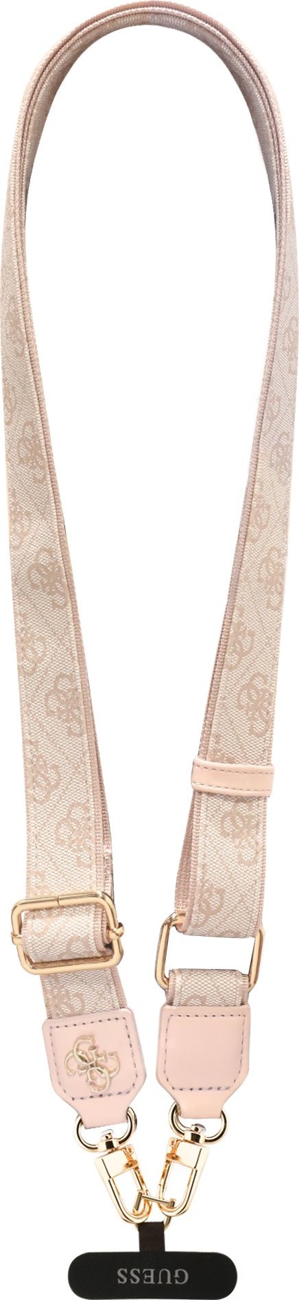 Guess Crossbody Popruh PU 4G Metal Logo Pink